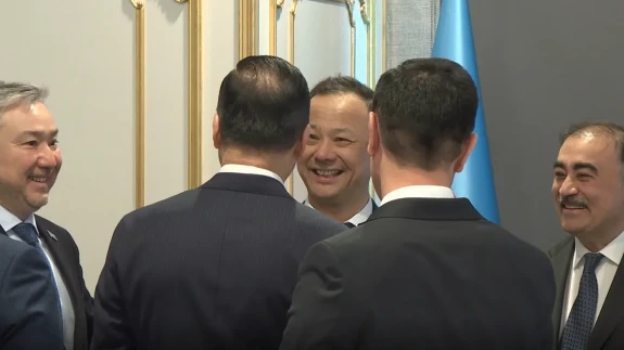 AK Parti Genel Başkan Yardımcısı Kürşad Zorlu Azerbaycan Kazakistan Kırgızistan Özbekistan KKTC Türkmenistan ve Macaristan Büyükelçileriyle Bir Araya Geldi