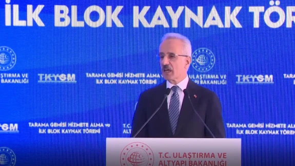 Bakan Uraloğlu Tuzla'da Konuştu: Yeni Nesil Gemi İnşasının Startı Verildi