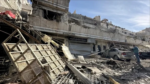 Gazze Yetmedi, Şam’a Bomba Yağdırdı: İsrail’den Kirli Oyun