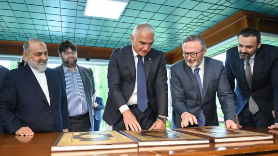 Kültür Bahçesinde Tarihî Buluşma: İstanbul Mushafı Göz Kamaştırdı