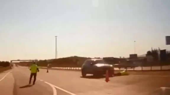 Polis Memurunu Ezdi, Kaçtı! Tekirdağ’da Suç Dosyası Kabaran Sürücü Menfezde Yakalandı