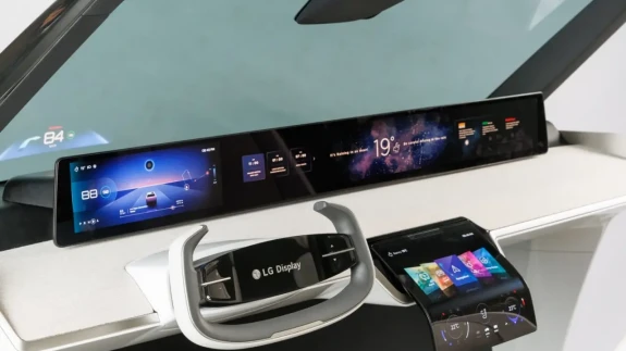 İşte Şekil Değiştirebilen Dokunmatik Ekranlar! LG Otomobillerde Kullanmayı Planlıyor