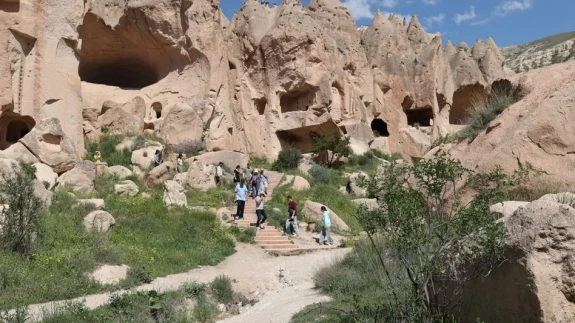 Kapadokya Ziyaretçi Rekoru, 700 Bin Turist !
