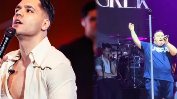 Konserde duygu seli! Emircan İğrek, hayranını sahneye alarak yürekleri ısıttı