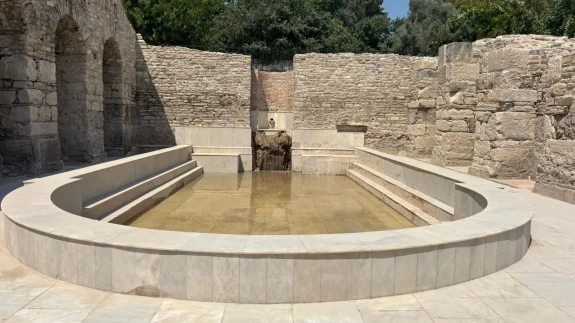 Muğla’da tarihi an: Antik Roma Hamamı 1900 yıl sonra yeniden hayatta