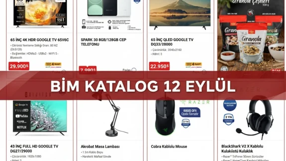 BİM Aktüel 12 Eylül Ürünler Kataloğu Yayımlandı! | Günün Bim Katalog Detayları!