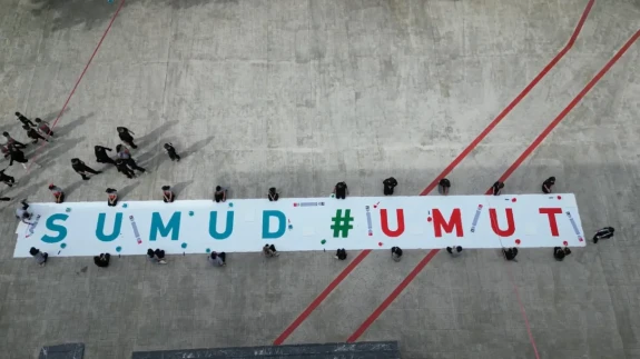 Minik yüreklerden Sumud Filosuna destek