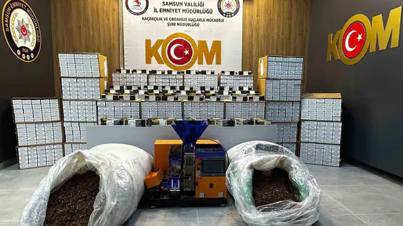 Tek operasyonda dev kaçak stok: Samsun'da kaçakçılık operasyonu!