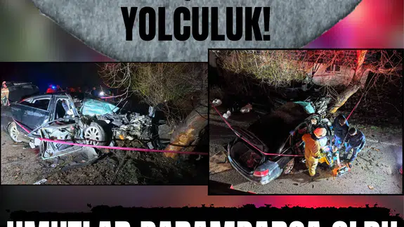 Geri dönüşü olmayan yolculuk... İnegöl yolunda umutlar paramparça oldu