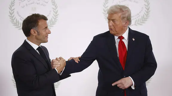Trump’tan havada mesaj: Macron’u kimse istemiyor!