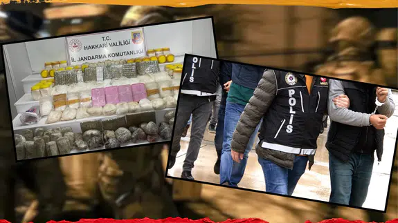 Zehir tacirlerine ağır darbe: Jandarmadan dev operasyon
