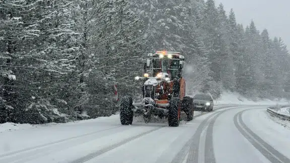 Karabük’te kış geri döndü! Yüksek kesimler beyaza büründü