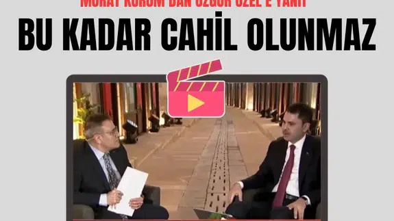 Murat Kurum, Özgür Özel’in iddialarına yanıt verdi