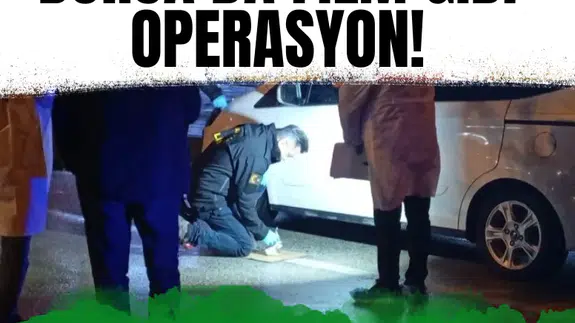 Bursa’da film gibi operasyon! Pompacı kılığıyla yakalandılar