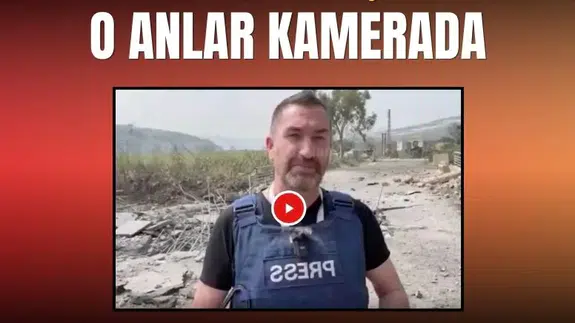 Lübnan’da gazetecilere saldırı, görüntüler gündem oldu