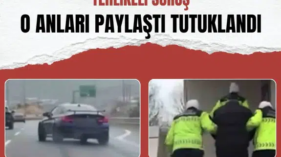 Sancaktepe’de sosyal medyada tehlikeli sürüş anını paylaşan sürücünün ehliyetine el konuldu