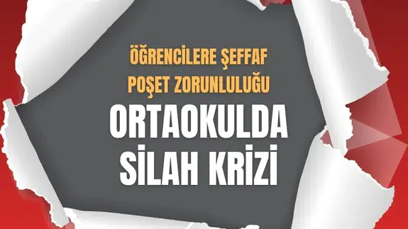 Ankara’da 5. sınıf öğrencisinin okula tabanca getirdi! Okul yönetiminin aldığı karara bakın...