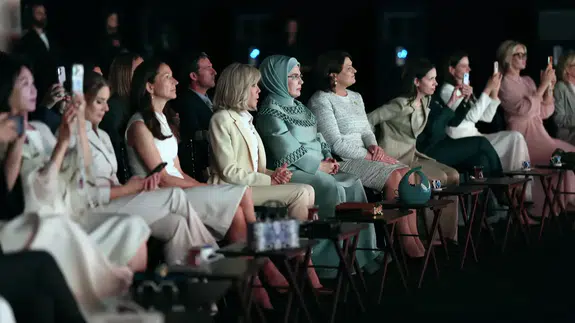 NATO Zirvesi'nde bir 'Süperstar'! Çankaya Köşkü'nde Ajda Pekkan ile unutulmaz gece