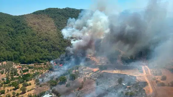 Muğla'da alevler yükseldi: Orman ekipleri ve itfaiye teyakkuzda