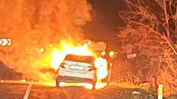 Bursa’da ölümle burun buruna anlar: Seyir halindeydi bir anda alev topuna döndü!