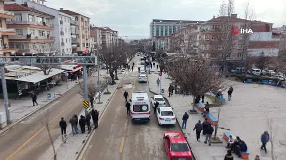Bir kazma darbesiyle şehir karardı... Doğalgaz borusu patladı, Kırıkkale savaş alanına döndü!