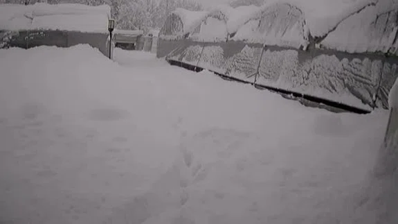 Kar yığını altında can pazarı! Seraların çökme anı kamerada