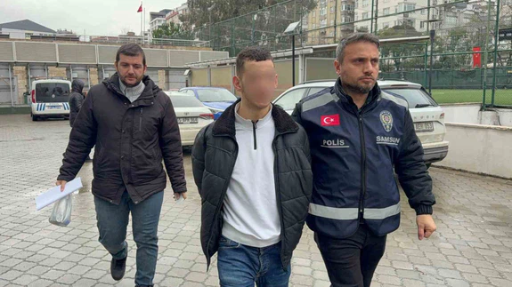 14 suç kaydı vardı bir de hırsızlığı ekledi: Samsun'da 50 bin TL'lik motosiklet çaldı!