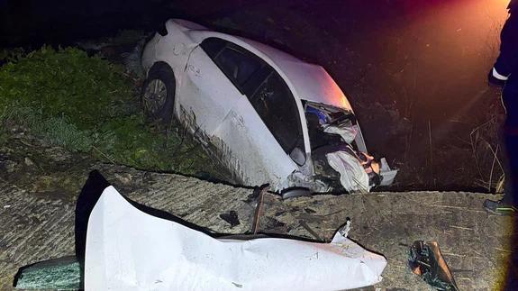 Edirne’de şarampole düşen araçtan acı haber... Kurtulan olmadı!