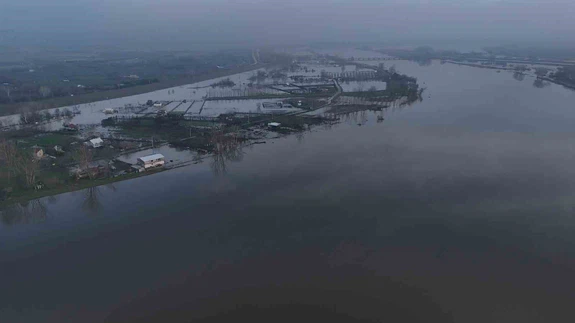 Edirne’de turuncu alarm! Meriç Nehri’nde su debisi düşmeye başladı