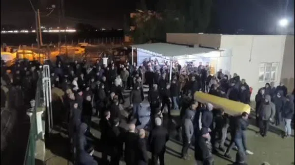 Mardin’deki yangında hayatını kaybeden çift defnedildi