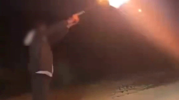 Havaya ateş ettiği anları sosyal medyada paylaşınca gözaltına alındı