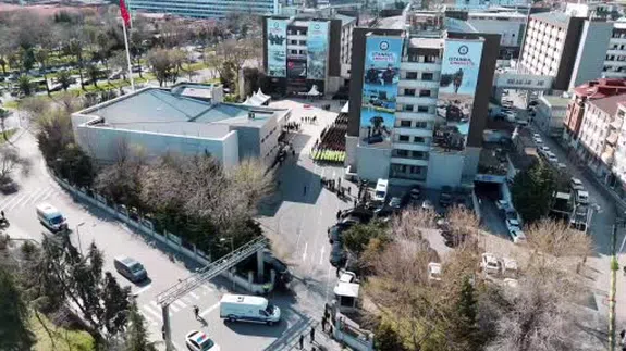 İstanbul’daki kazada şehit olan polis memuru son yolculuğuna uğurlandı