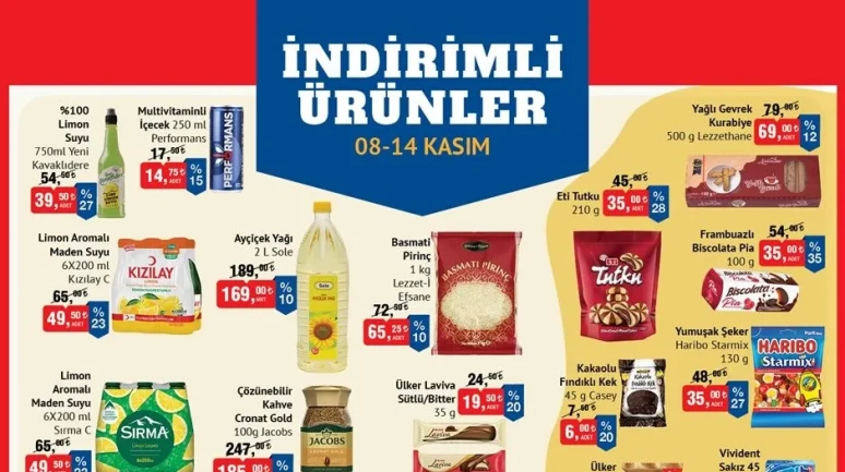 Jacobs Cronat Gold Şaşırtıyor! BİM 8-14 Kasım Aktüel Katalog Fırsatları Başladı