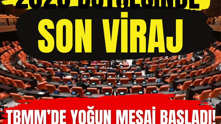 2026 bütçesinde son viraj: TBMM’de yoğun mesai başladı!