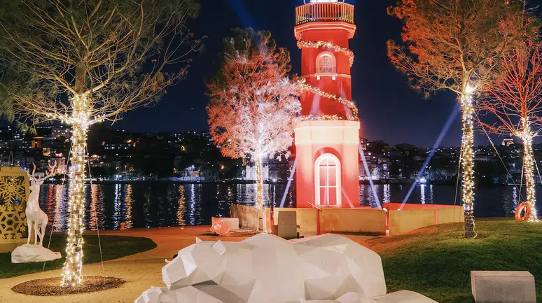 Tersane İstanbul’da büyüleyici kış başladı: Winter Town ziyarete açıldı