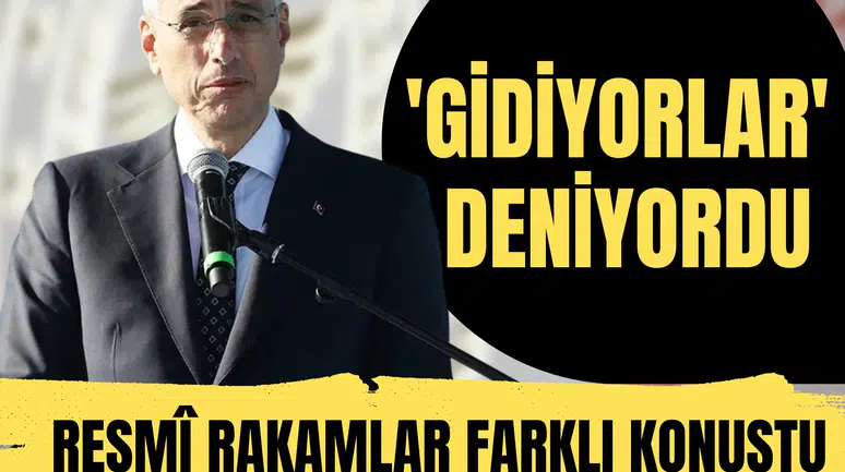 'Gidiyorlar' deniyordu: Resmî rakamlar farklı konuştu, Memişoğlu gerçeği açıkladı!
