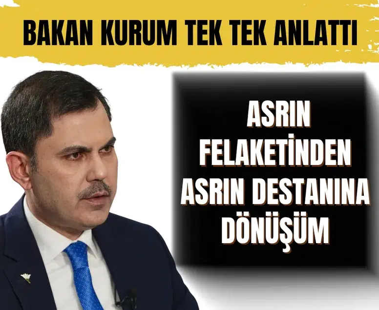 455 bin yeni konut tamamlandı: Bakan Kurum’dan deprem bölgesi açıklaması
