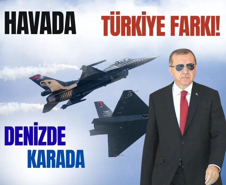 Karada, denizde, havada Türkiye farkı! Erdoğan'dan 'Omuz omuza Mavi Vatan' mesajı