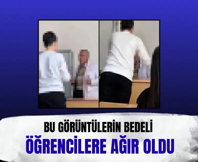 Ankara’da öğretmene saygısızlık yapan öğrencilere ağır ceza!