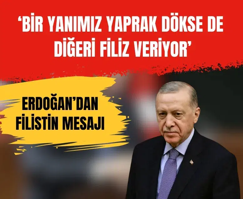 Kültür Sanat Ödülleri’nde Cumhurbaşkanı Erdoğan’dan Gazze vurgusu