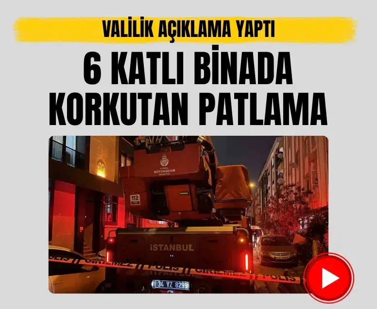 Güngören’de patlama: 1 kişi yaralandı