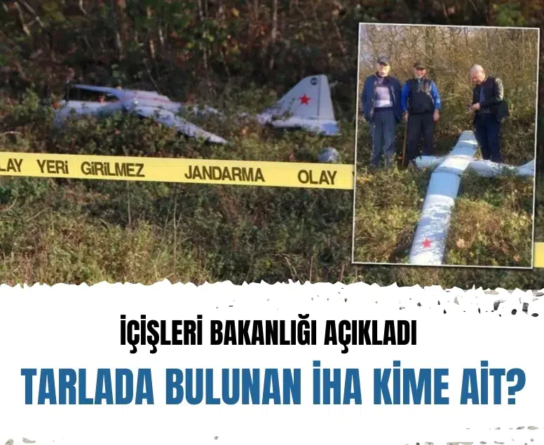 Rus yapımı İHA Türkiye'de düştü: İçişleri Bakanlığı olay yerinde