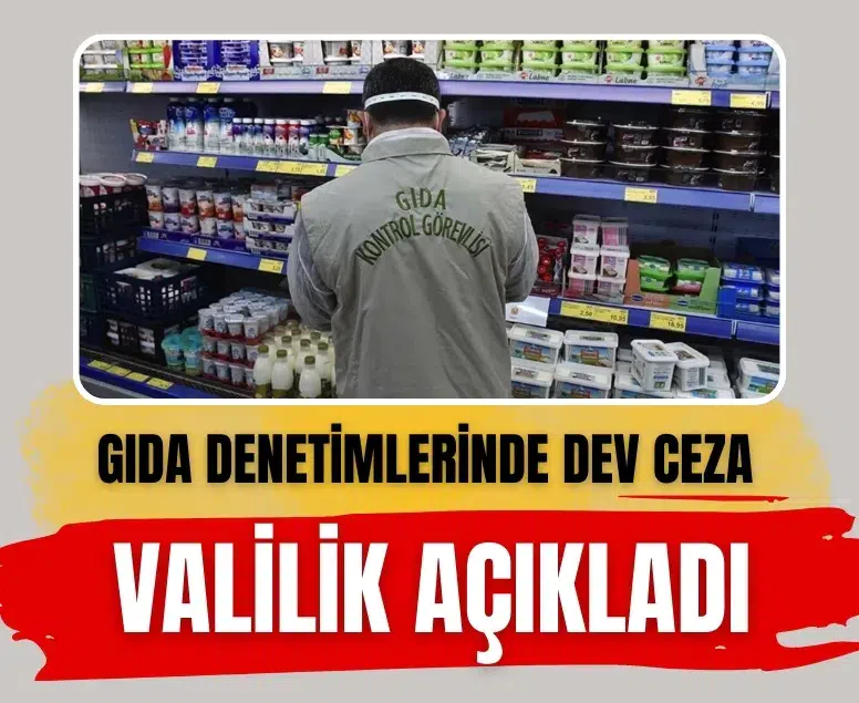 İstanbul’da gıda skandalı: 9 bin işletmeye 565 milyon TL ceza!