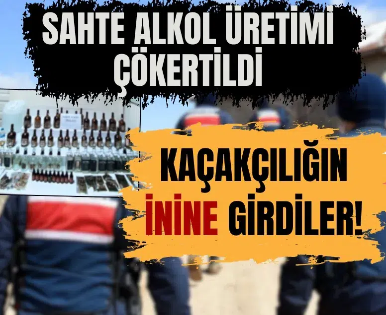Sahte alkol üretimi çökertildi! 27 bin litrelik kaçakçılığın inine girdiler