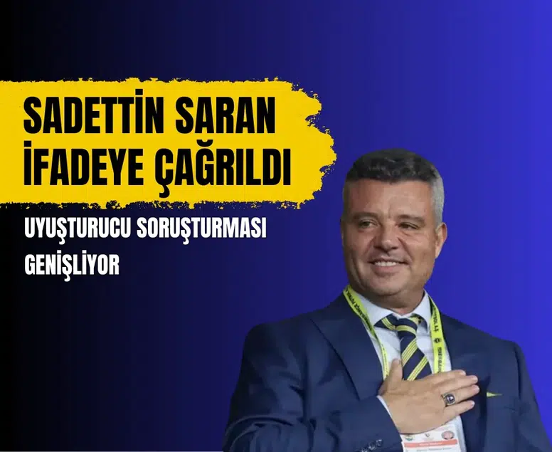 Sadettin Saran ifade için çağrıldı: Evinde arama yapılıyor