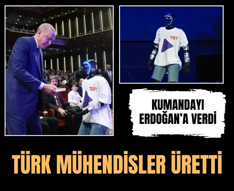 TRT’nin yeni kanalını Erdoğan yayına başlattı: Kumandayı robot getirdi