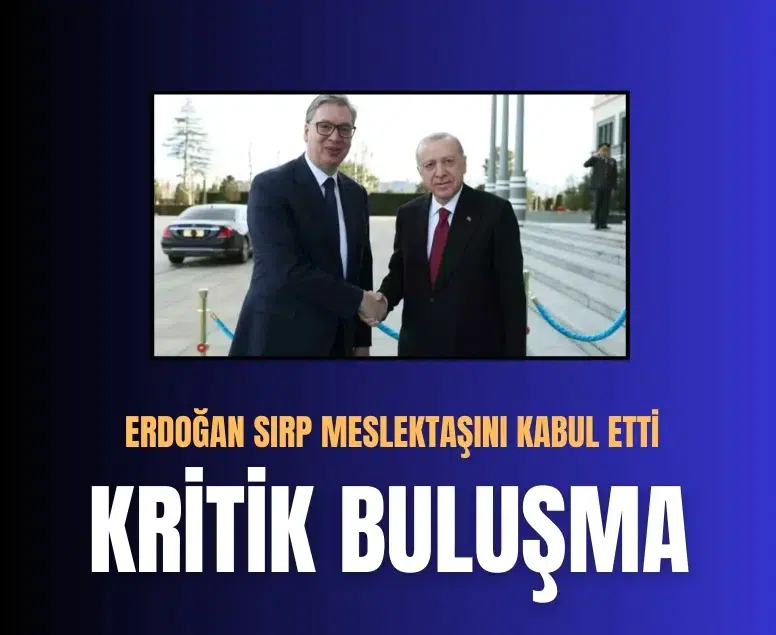 Ankara’da kritik buluşma: Erdoğan ile Vucic bir araya geldi