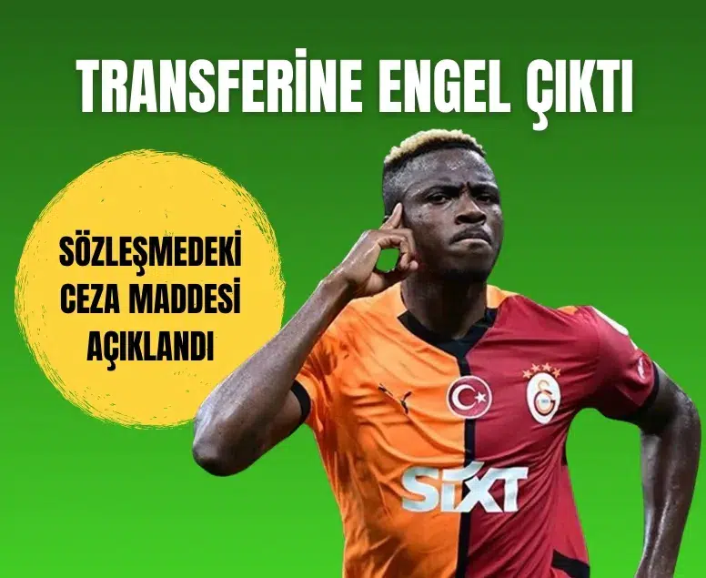 Victor Osimhen transferi neredeyse imkansız: Napoli ceza maddesini açıkladı