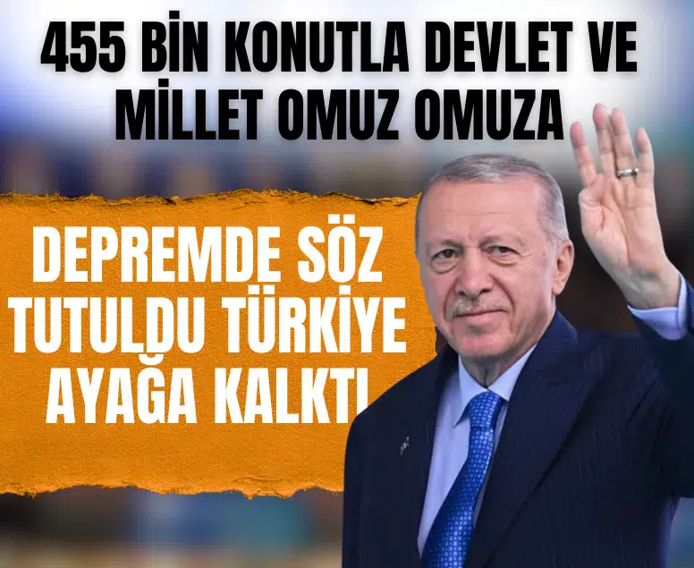 Cumhurbaşkanı Erdoğan: 'Bitiremezler' dediler, 3 yılda deprem şehirlerini ayağa kaldırdık!