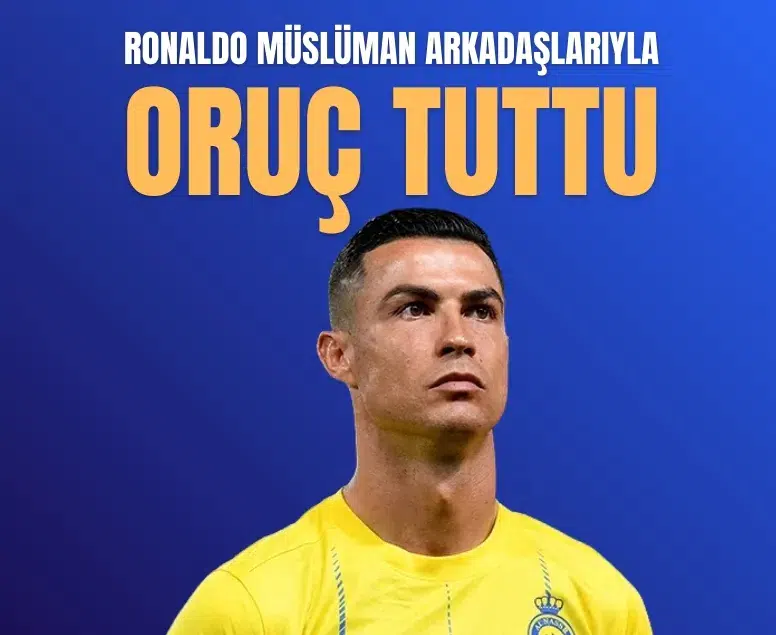 Al Nassr’da Ramazan dönemi: Cristiano Ronaldo oruç tuttu